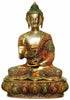 Brass Buddha Big Statue 10.33Kg